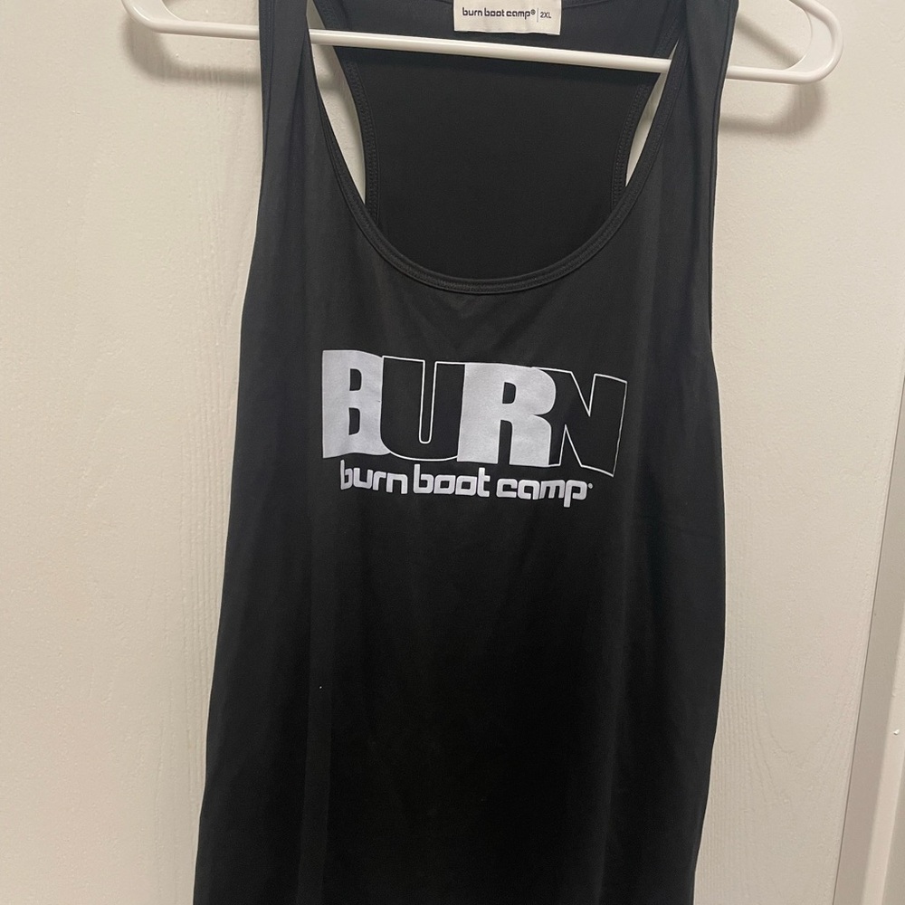 Burn boot camp tank Top brand new! Size 2XL